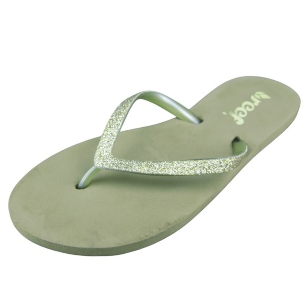 Reef  Women Flip Flop Sandal Shoes Gold Synthetic Size‎ 6 Medium